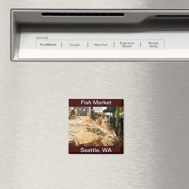 Íman Fish Market Seattle Washington (In Situ (Dishwasher))