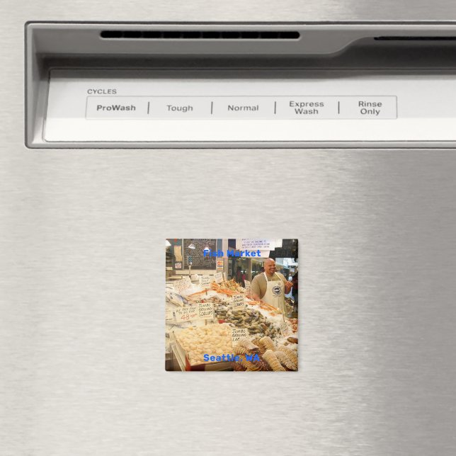 Íman Fish Market Seattle Washington (In Situ (Dishwasher))