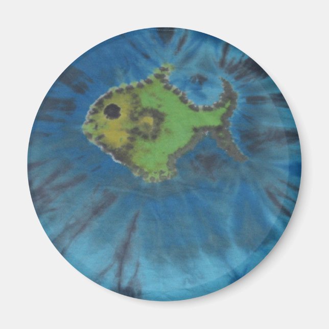 Íman Fish Tie Dye Magnet (Frente)