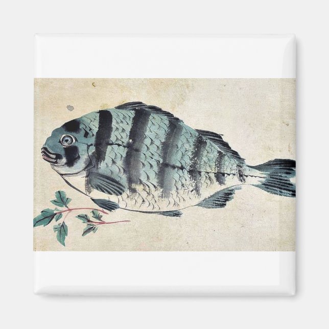Íman Fish Ukiyo-e. (Frente)