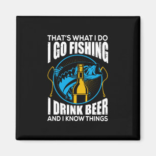 Íman Fisher Eu Vou Pescar Eu Bebo Cerveja