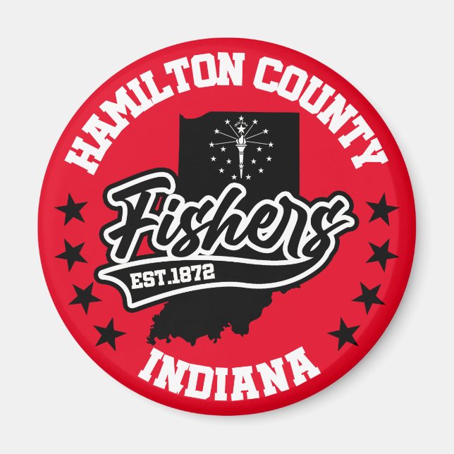 Íman Fishers, Indiana (Frente)