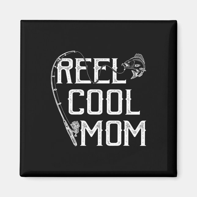 Íman Fishing Lover Gift Reel Cool Mom Fisher Price Lovi (Frente)