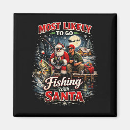 Íman Fishing with Santa