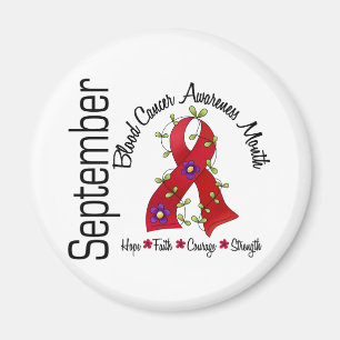 Íman Fita 1 da flor do mês da consciência do cancer d