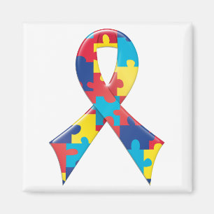 Íman Fita A4 da consciência do autismo