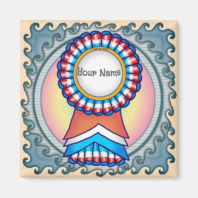 Íman Fita da Campanha Eleitoral (Frente)