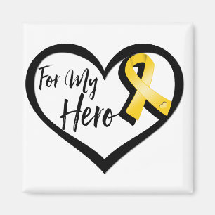 Íman Fita da consciência do ouro para meu herói