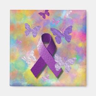 Íman Fita de Consciência Roxa