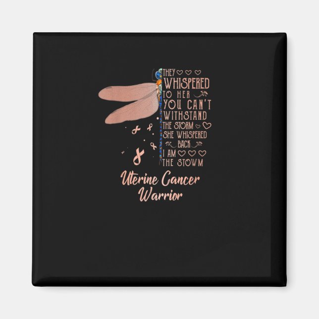 Íman Fita de Dragões de Sensibilização para o Cancer Ut (Frente)