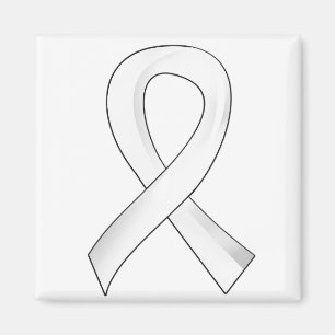 Íman Fita de pérolas do Cancer pulmonar 3