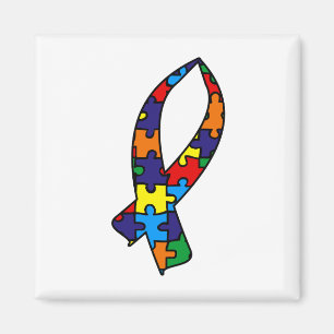 Íman Fita de Sensibilização Autismo