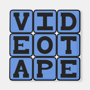 Íman Fita de vídeo, Fita VHS