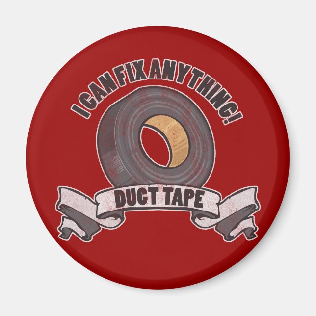 Íman Fita Duct, posso consertar qualquer coisa (Frente)