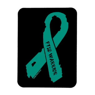 Íman Fita rasgada GUERREIRO de PTSD