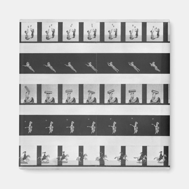 Íman Fitas de imagens para praxinoscópio (Frente)