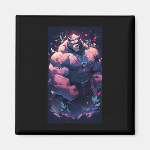 Íman Fitness de musculação Ginásio Bodybuilder Anime Ur