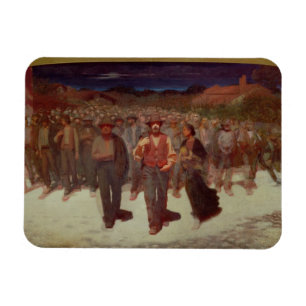 Íman Fiumana (a maré humana) 1895-96 (óleo em canvas)