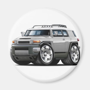 Íman Fj Cruiser Silver Car