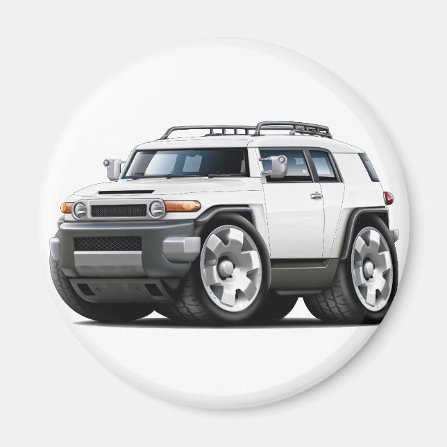 Íman Fj Cruiser White Car (Frente)