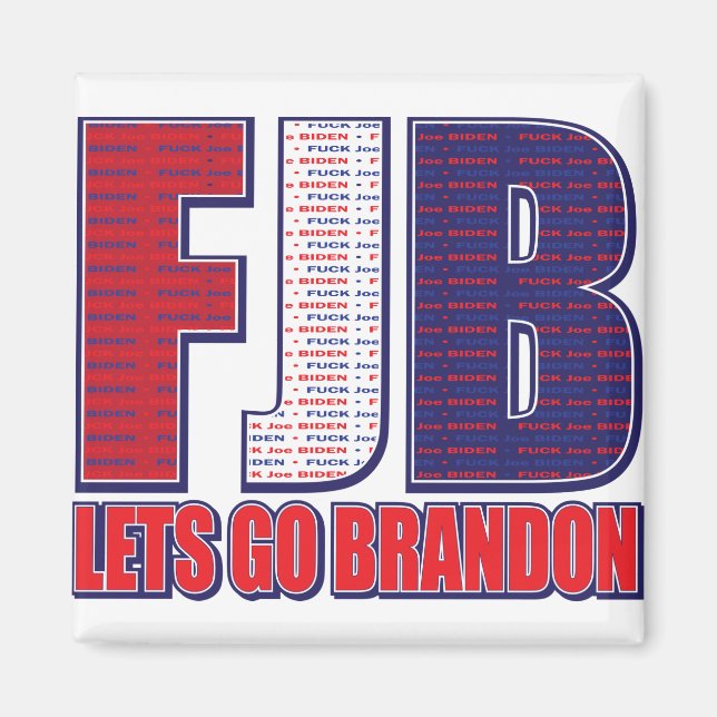 Íman FJB Vamos Go Brandon (Frente)