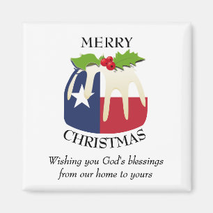 Íman FLAG de TEXAS Patriótico de Pais de Natal Persona