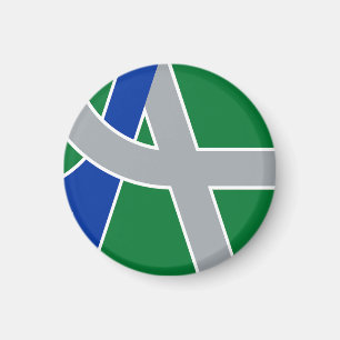 Íman Flag of Albany, Oregon