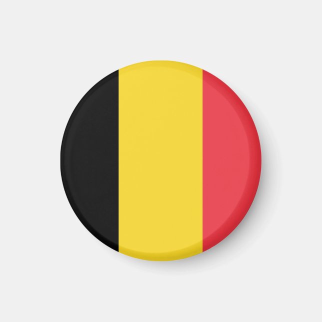 Íman Flag of Belgium (Frente)