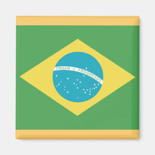Íman Flag of Brazil Magnet