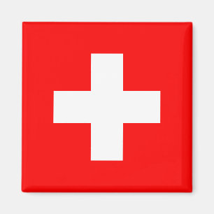 Íman Flag of Switzerland Svizzera - Suíça Suisse -