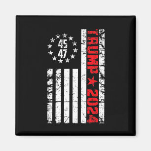 Íman Flag Trump 2024 - 45 47 Trump Betsy Ross Flag