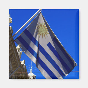 Íman flag uruguay