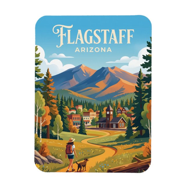 Íman Flagstaff EUA (Vertical)
