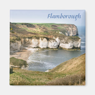 Íman Flamborough em East Yorkshire, foto do souvenir