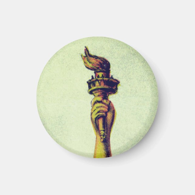 Íman Flame da liberdade (Frente)