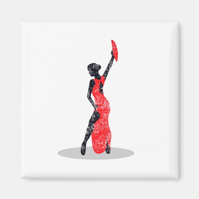 Íman Flamenco Dancer (Frente)