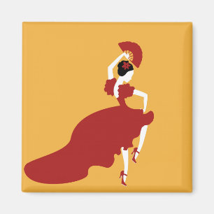 Íman Flamenco Dancer Magnet