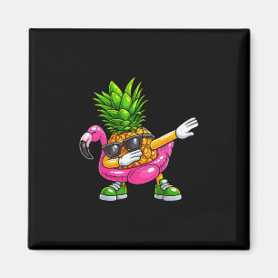Íman Flamingo Aloha Havaí Tropical Abacaxi Dabbing V