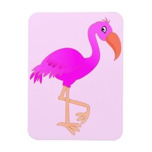 Íman Flamingo Bonito - Feliz