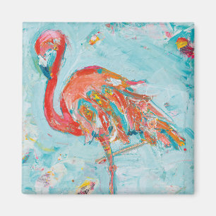 Íman Flamingo brilhante