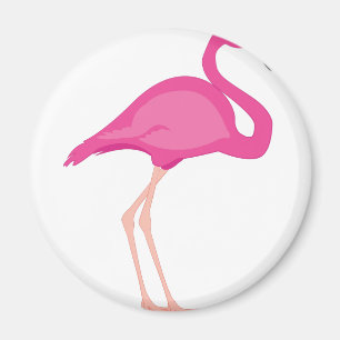 Íman Flamingo cor-de-rosa