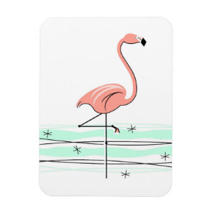 Íman Flamingo de ímã flexível