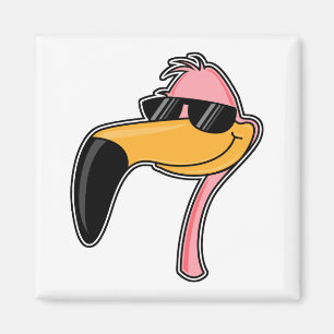 Íman Flamingo do pára-choque