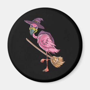 Íman Flamingo Halloween Flamingo Witch ScarParty