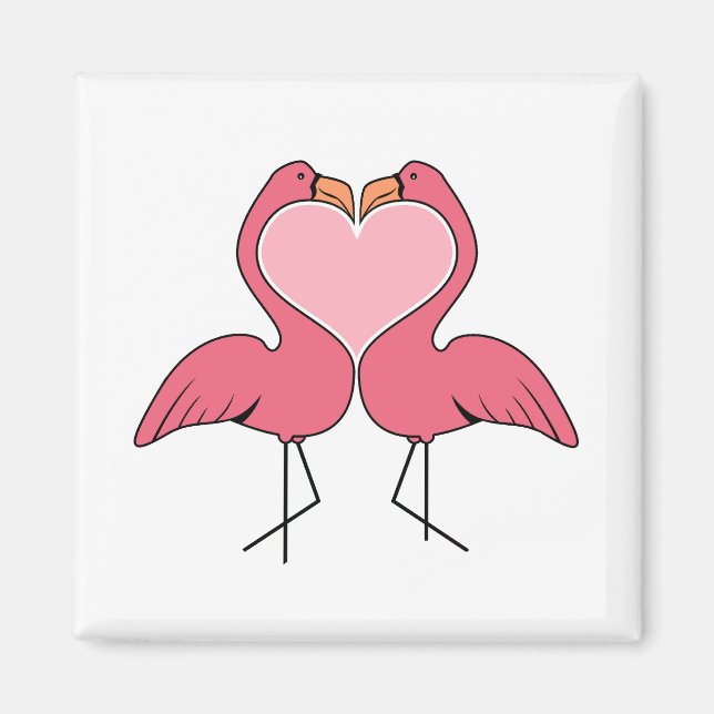 Íman Flamingo Love (Frente)