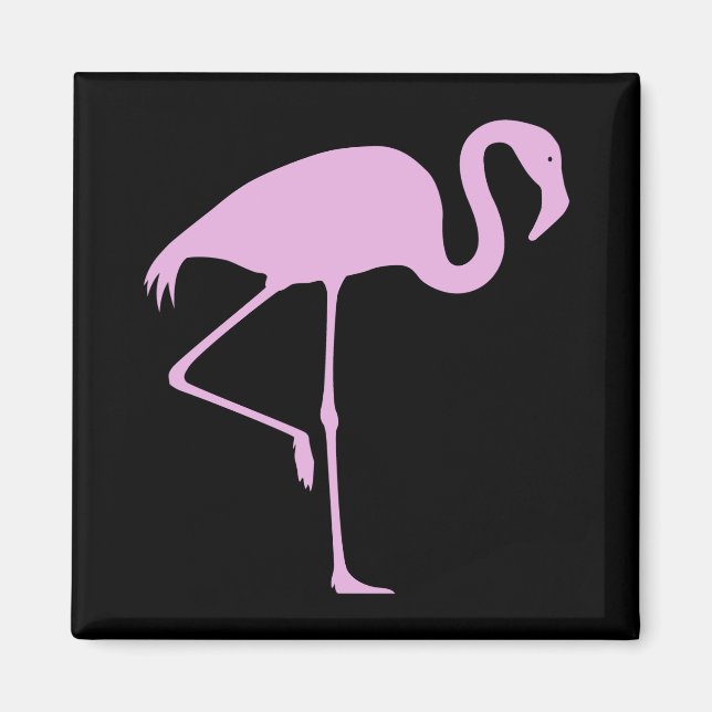 Íman Flamingo Negro Rosa de Melhor Preço (Frente)