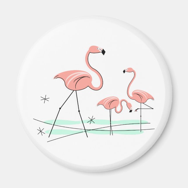 Íman Flamingo Ocean Trio 2 (Frente)