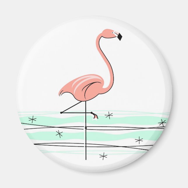 Íman Flamingo Oceano (Frente)
