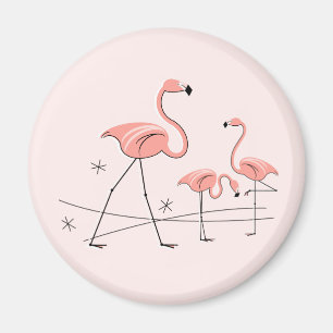 Íman Flamingo Pink Trio 2