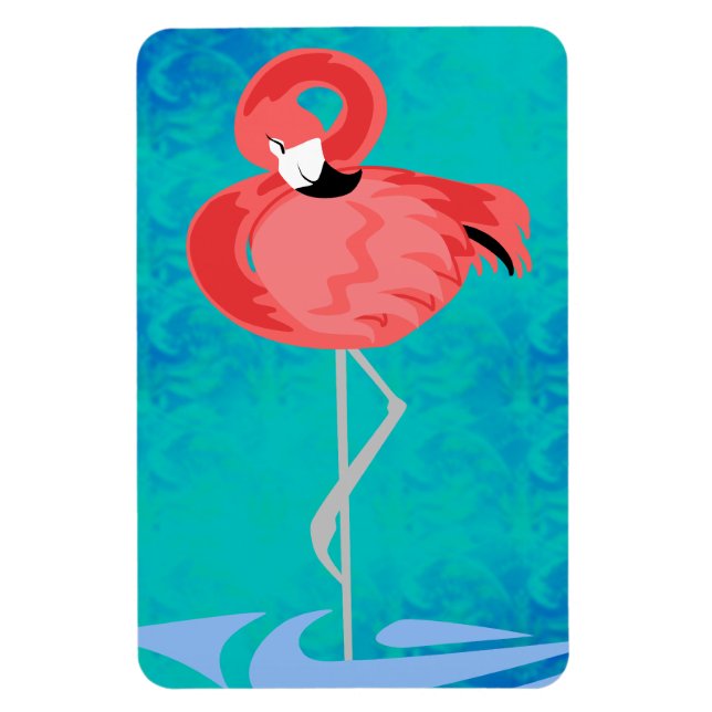Íman Flamingo Rosa (Vertical)